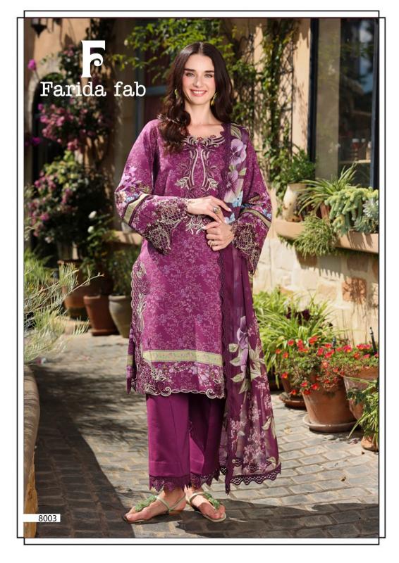 Farida ramsha vol 8 good quality wholesale kurti